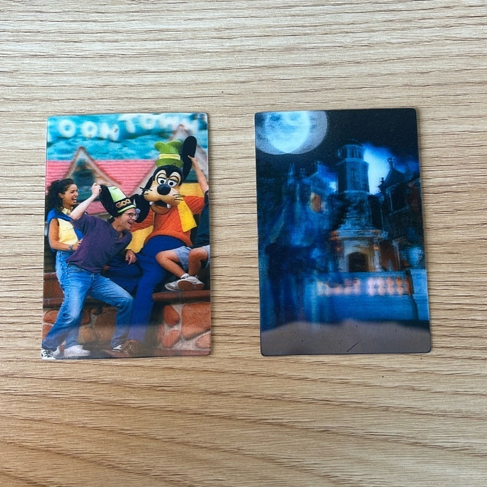 McDonald’s Disneyland collectible holographic cards